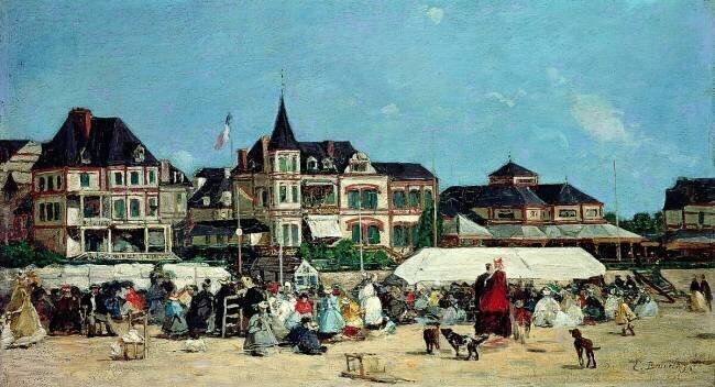 Casino de Trouville Eugène Boudin