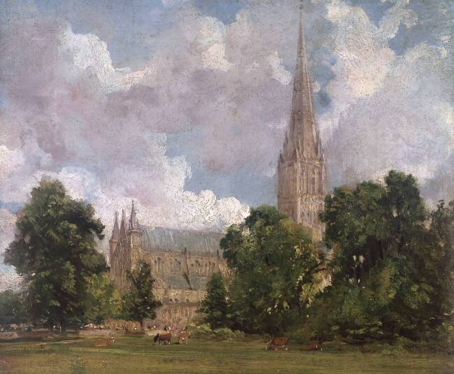 Cathédrale de Salisbury depuis le Sud-Ouest John Constable