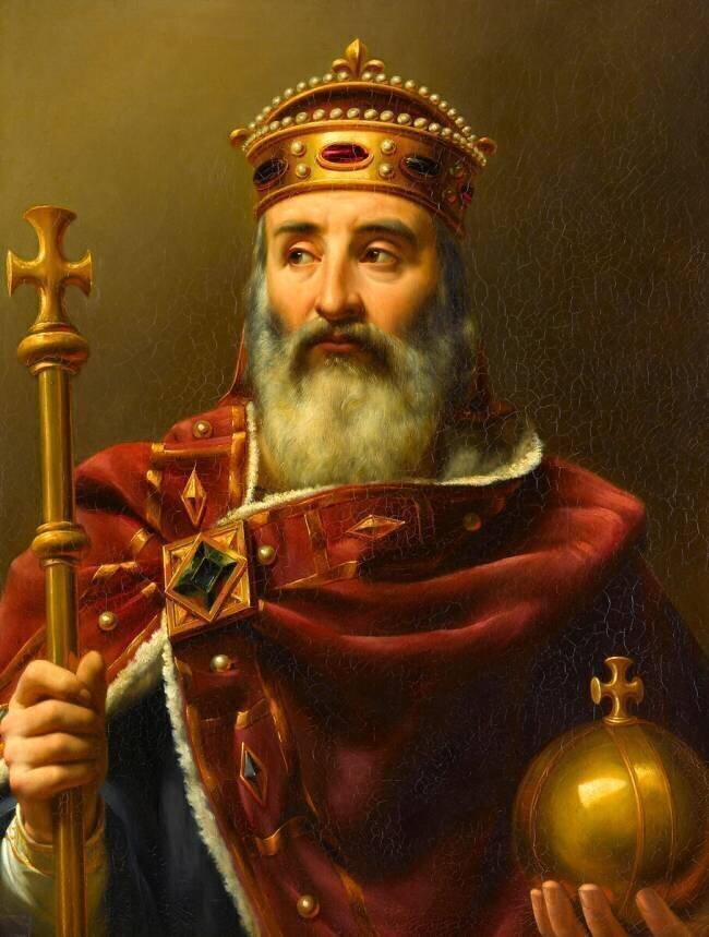 Charlemagne, empereur d'Occident (742-814) Louis-Felix Amiel