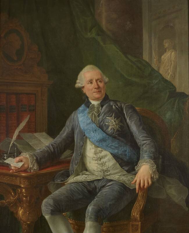 Charles Gravier, comte de Vergennes Antoine-François Callet
