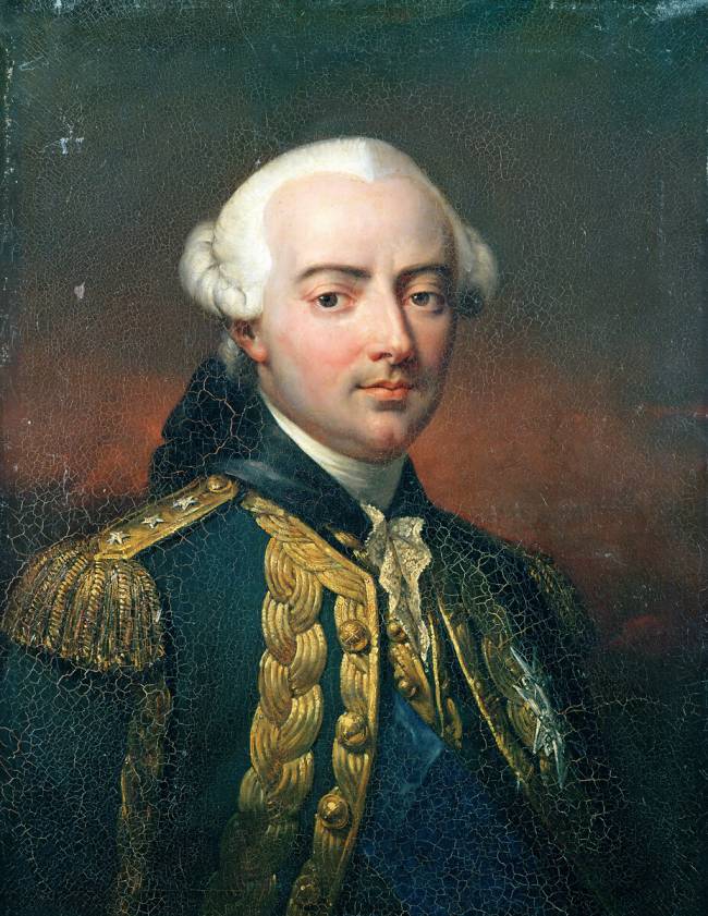 Charles Henri (1729-94) Comte d'Estaing Jean-Pierre Franque