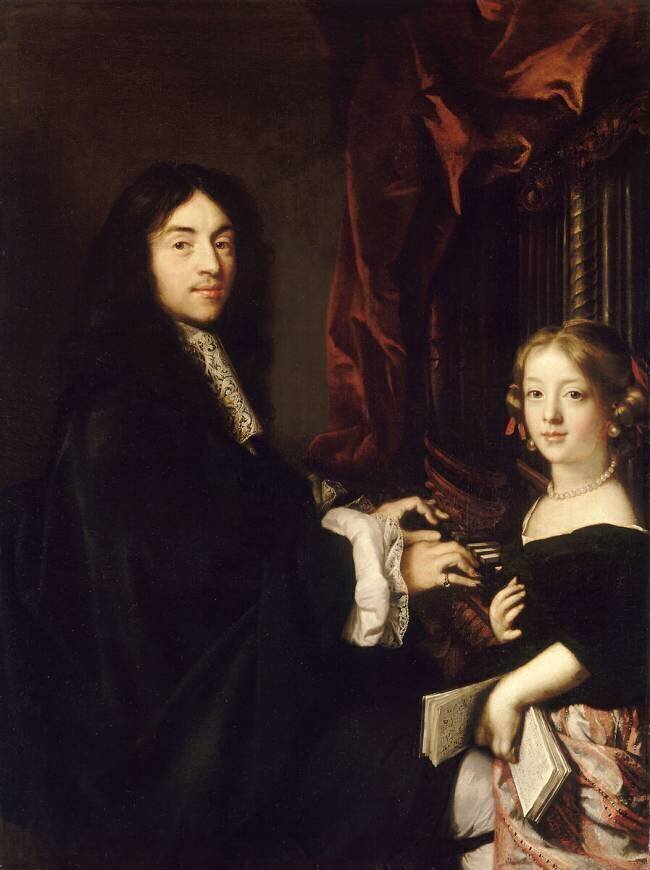 Charles II Couperin (1638-1679), organiste, et la fille de Claude Lefebvre Claude Lefebvre