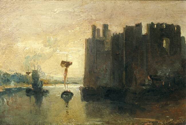 Château de Caernarvon Joseph Mallord William Turner