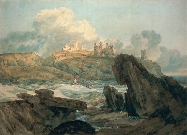 Château de Dunstanburgh Joseph Mallord William Turner