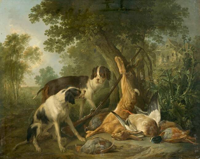 Chien et gibier Christophe Huet