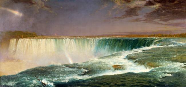 Chutes du Niagara Frederic Edwin Church
