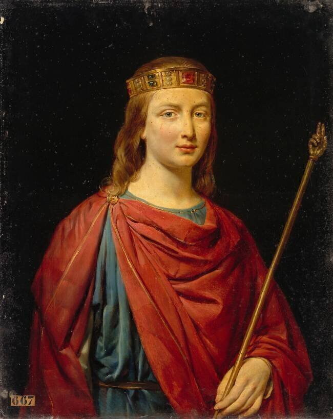 Clovis III, roi d'Austrasie en 691 (682-695) Georges Rouget