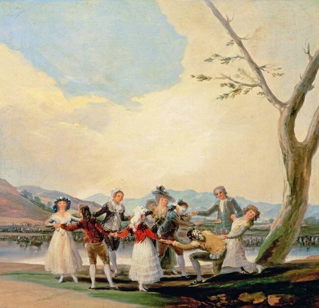 Colin-maillards Francisco de Goya