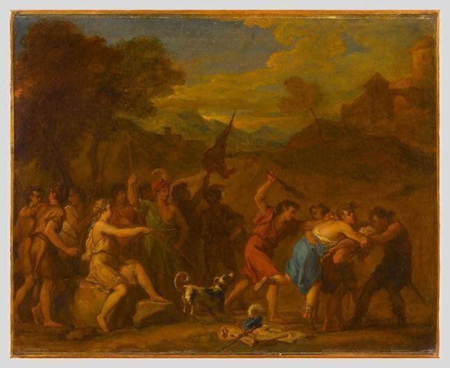 Cyrus adolescent fait fouetter le fils d'Artambarès Hyacinthe Collin de Vermont
