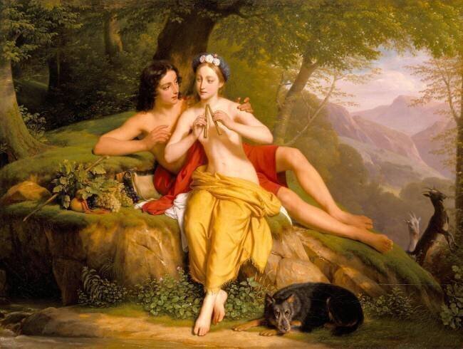 Daphnis et Chloé Louis Hersent
