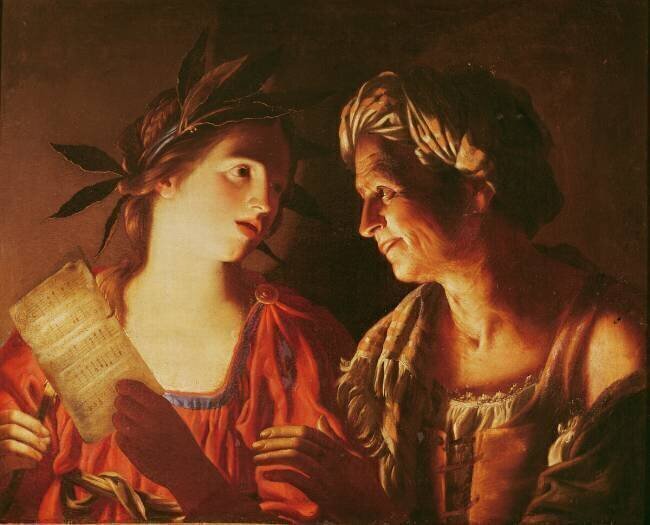 Deux chanteurs Rutilio di Lorenzo Manetti