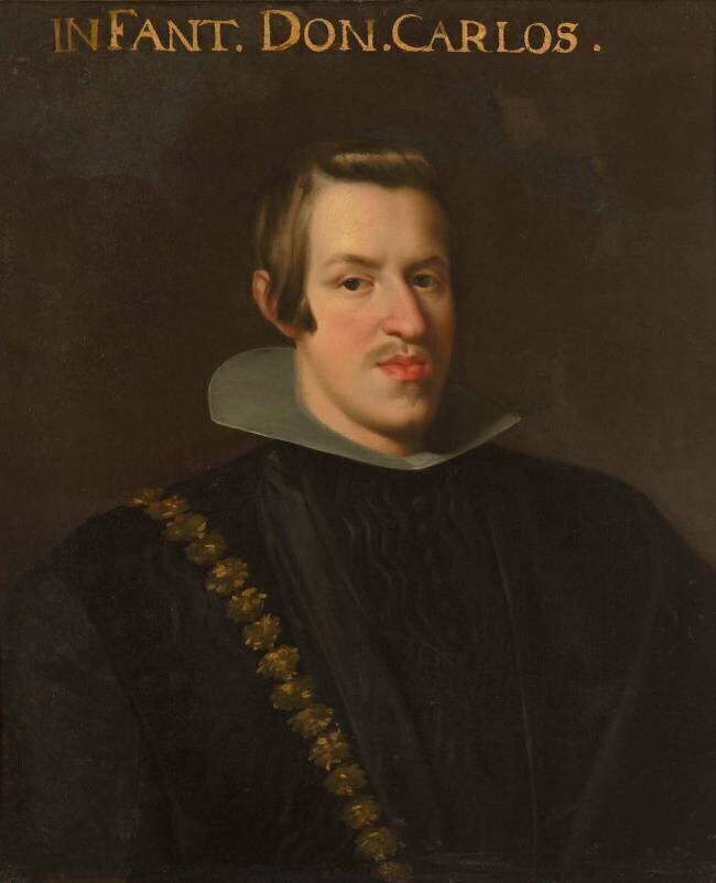 Don Carlos (1607-1632), infant d'Espagne (second fils de Philippe III) anonymous