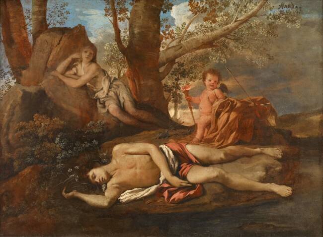 Echo et Narcisse Nicolas Poussin