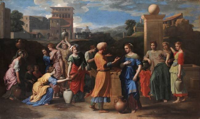 Eliezer et Rebecca Nicolas Poussin
