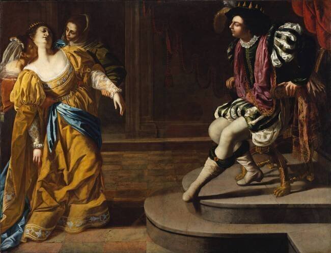 Esther devant Assuérus Artemisia Gentileschi