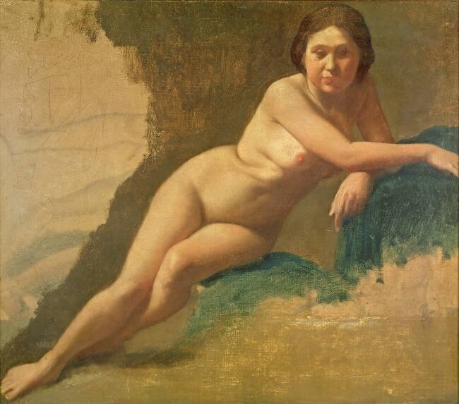 Étude de nu Edgar Degas