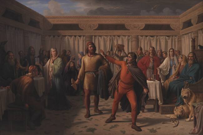 Fête de Ægir Constantin Hansen