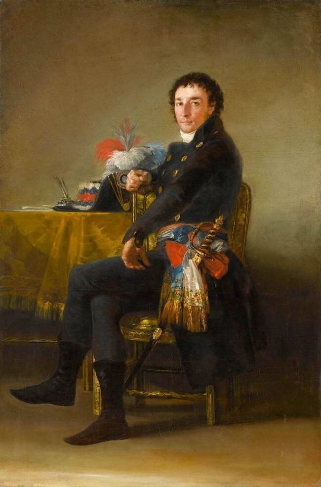 Ferdinand Guillemardet, ambassadeur de France en Espagne Francisco de Goya