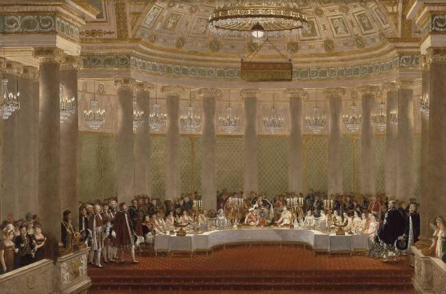 Festin du mariage de Napoléon Ier et de Marie-Louise, 2 avril 1810 Alexandre Benoît Jean Dufay