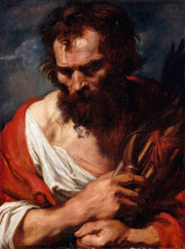 Figure d'étude Antoine van Dyck