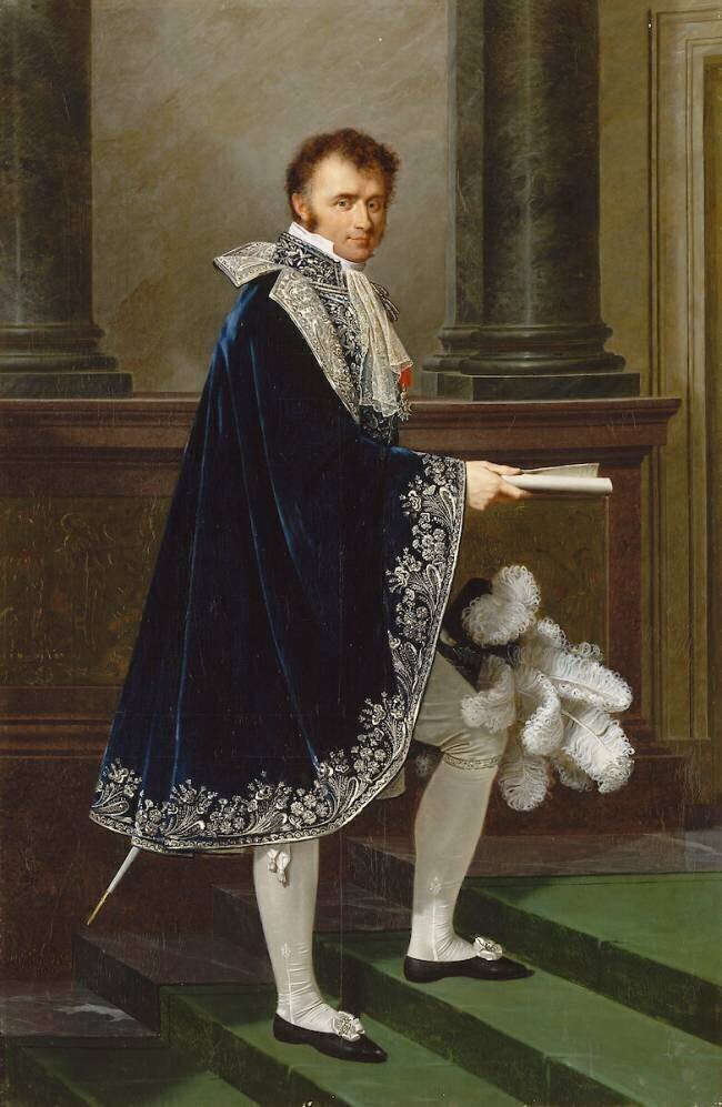 François-Nicolas, comte Mollien (1758-1850), ministre du trésor public sous l'Empire Robert Lefèvre