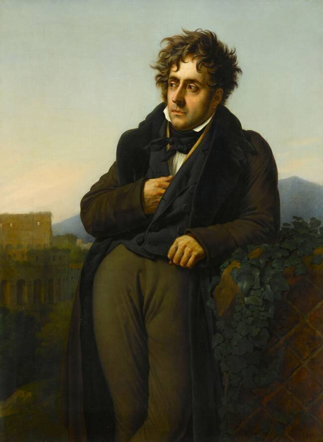 François-René, vicomte de Chateaubriand (1768-1848) Anne-Louis Girodet