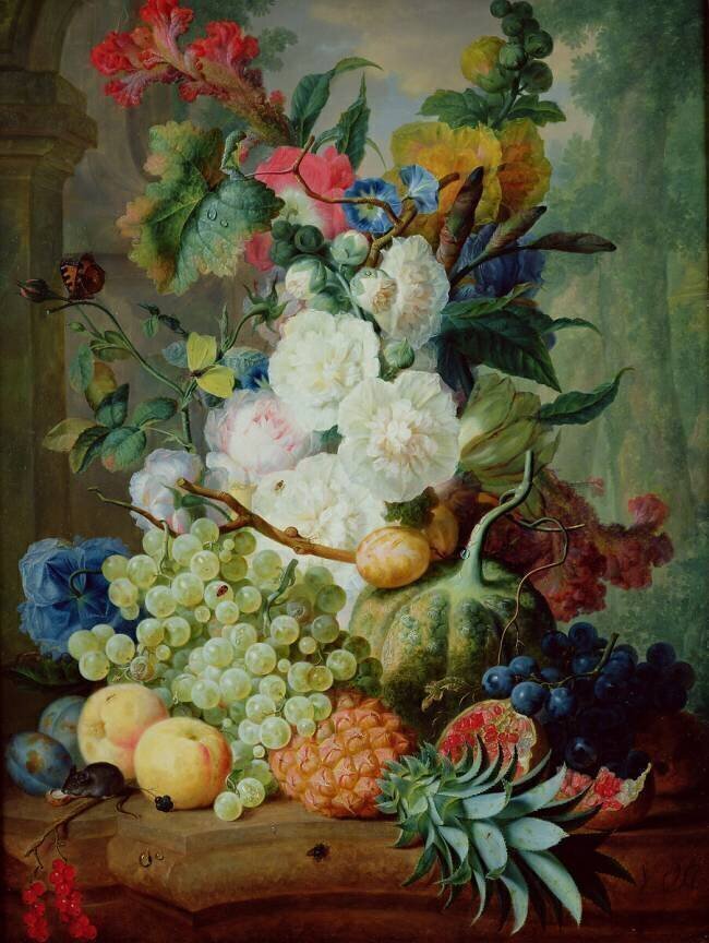 Fruits et fleurs Jan van Os
