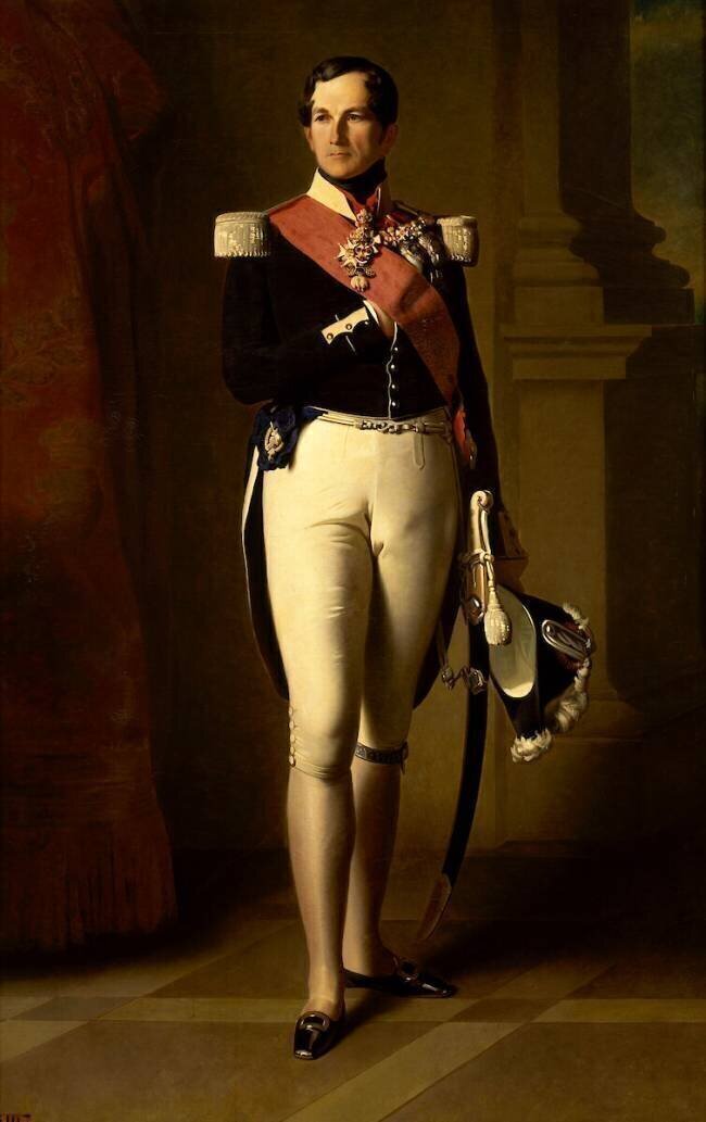 Georges-Chrétien-Frédéric (1790-1865), duc de Saxe-Cobourg-Gotha Franz Xaver Winterhalter