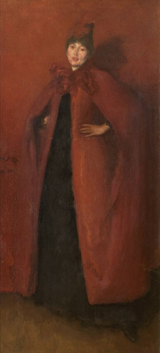 Harmonie en rouge : Lampe de poche James Abbott McNeill Whistler