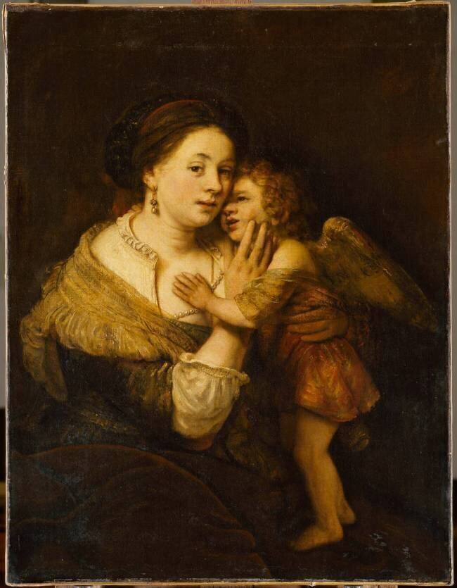 Hendrickje Stoffels en Vénus Rembrandt