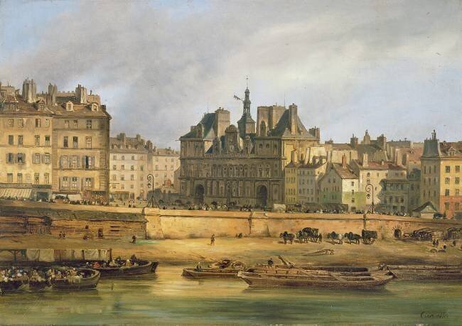 Hôtel de Ville et remblai Giuseppe Canella