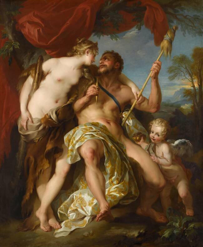 Hercule et Omphale François Lemoyne