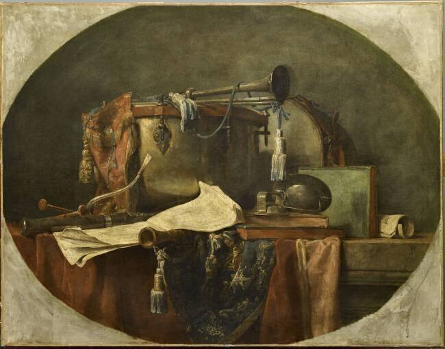Instruments de la Musique Militaire Jean Siméon Chardin