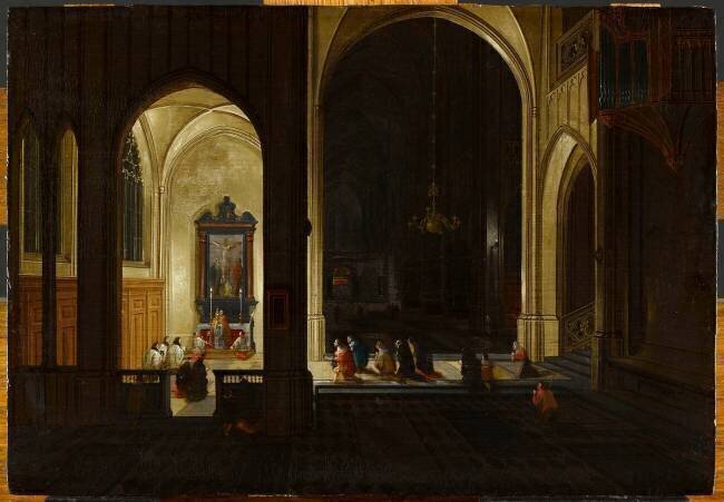 Intérieur d'église Pieter Neefs le Vieux