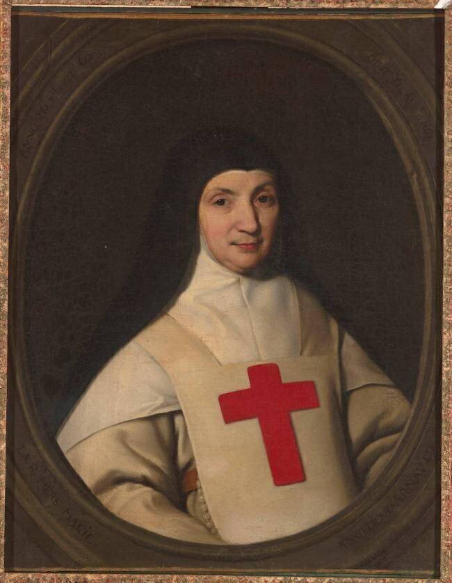Jacqueline-Marie-Angélique Arnauld (1591-1661), abbesse de Port-Royal Philippe de Champaigne (d'après)