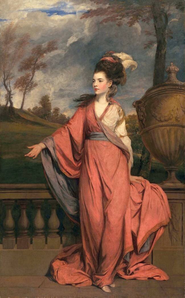 Jane Fleming, Future Comtesse d'Harrington Joshua Reynolds