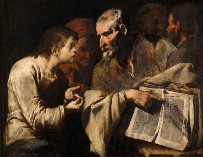Jésus parmi les docteurs Maître de l'Annonce aux Bergers