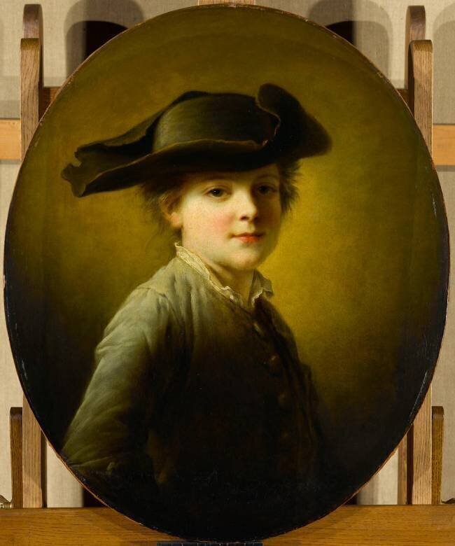 Jeune garçon au tricorne François-Hubert Drouais