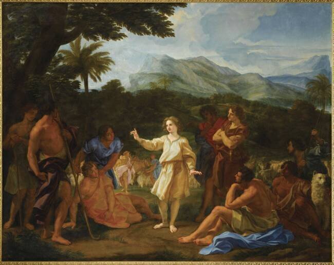 Joseph raconte son songe à ses frères Baciccio