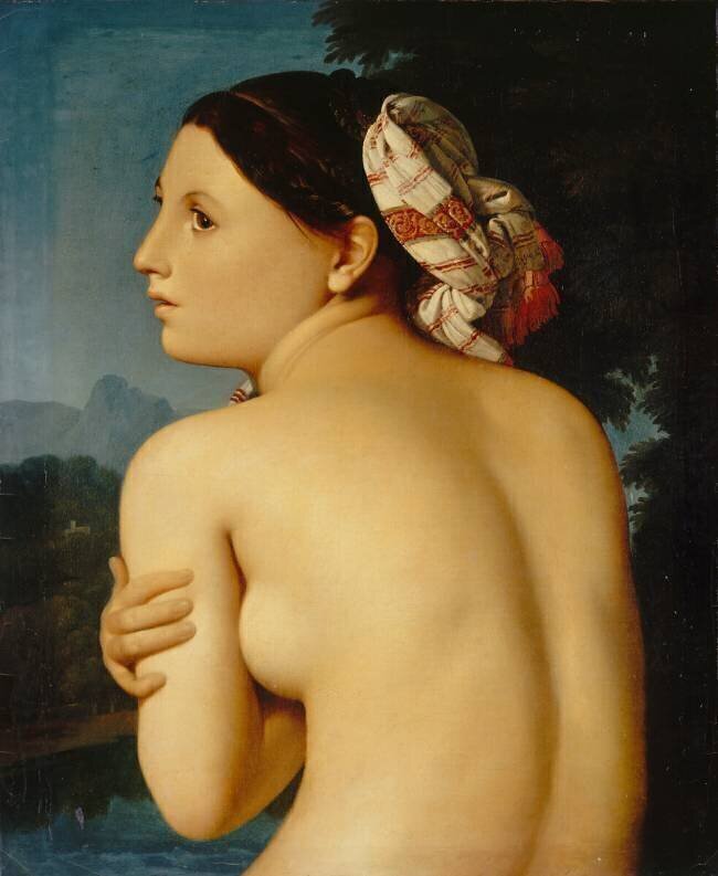 La Baigneuse Jean-Auguste-Dominique Ingres