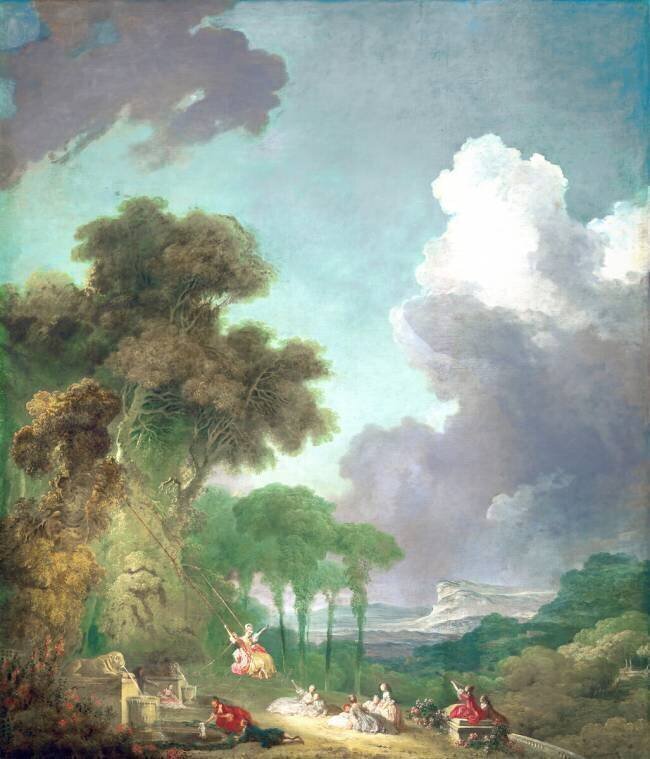 La balançoire Jean-Honoré Fragonard