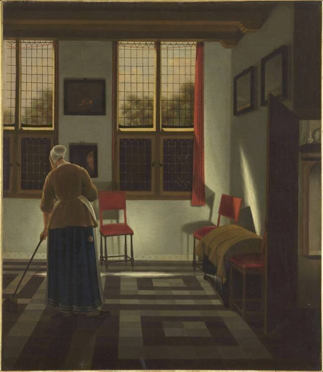 La balayeuse Elinga Pieter Janssens