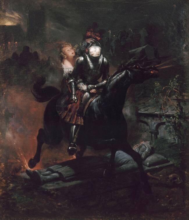 La Ballade de Lénore ou les Morts vont vite Horace Vernet