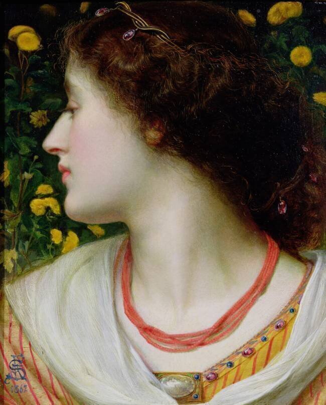La Belle Isolde Frederick Sandys