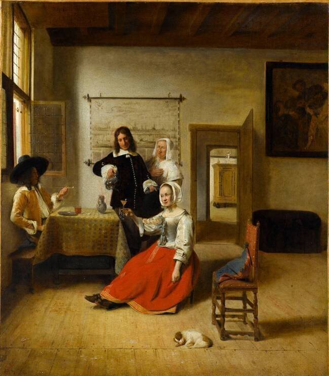 La Buveuse Pieter de Hooch