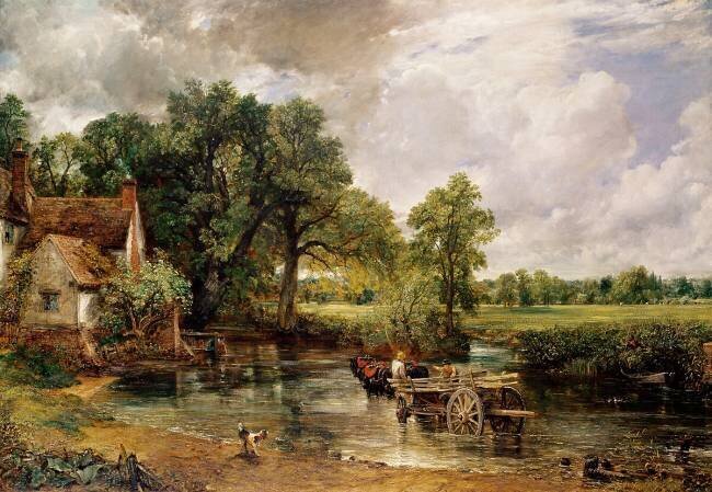 La Charrette de foin John Constable