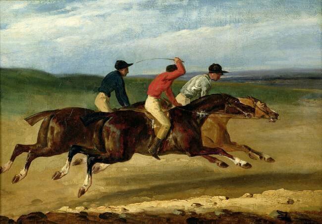 La course de chevaux Théodore Géricault