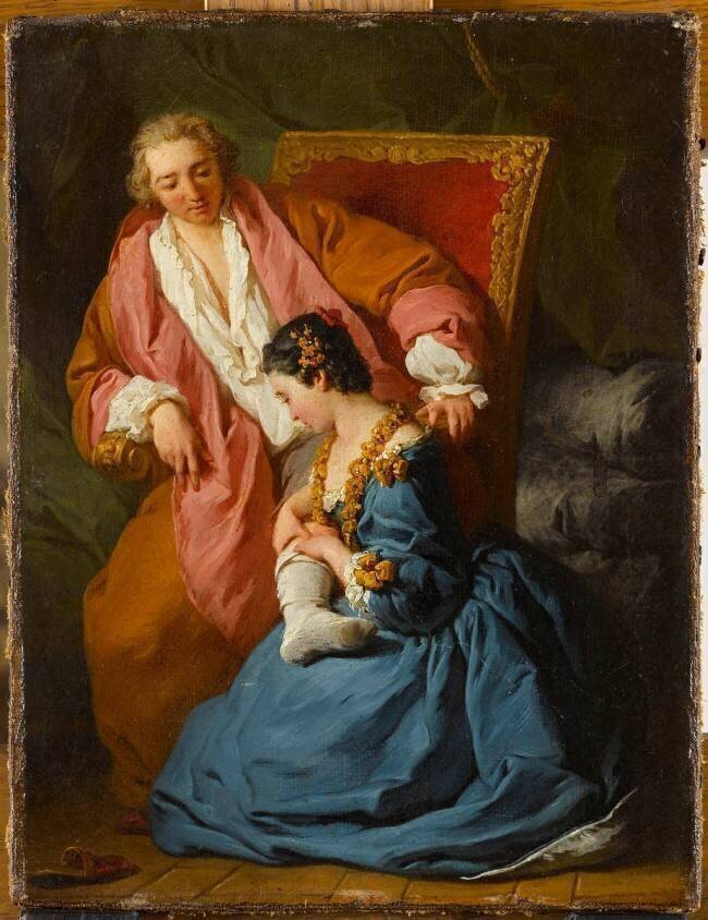 La Courtisane amoureuse Pierre Hubert Subleyras
