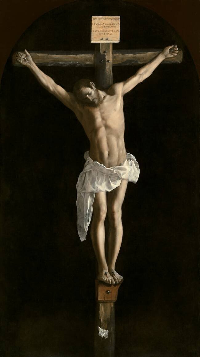La crucifixion Francisco de Zurbaran