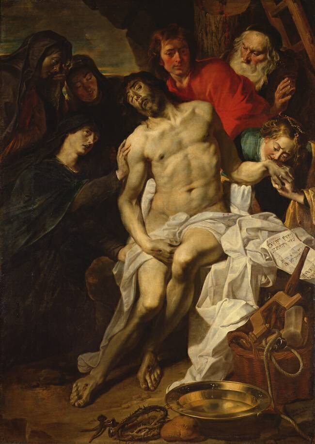 La déposition Pieter van Mol